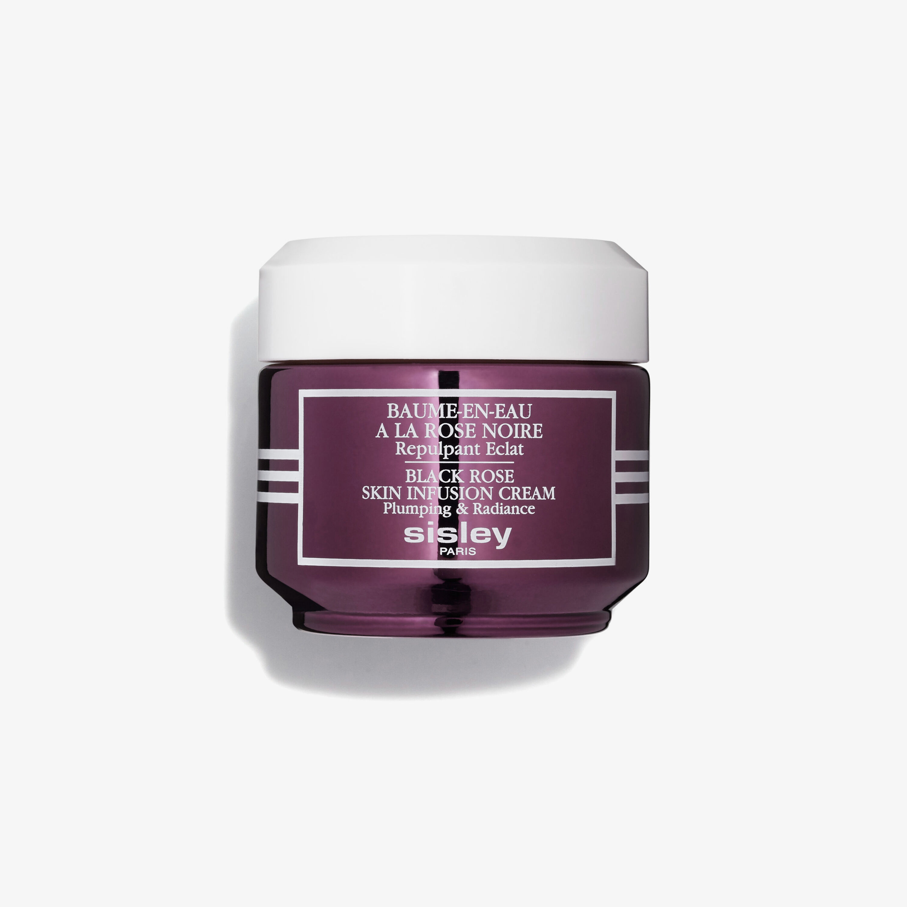 Crème d'infusion pour la peau à la rose noire