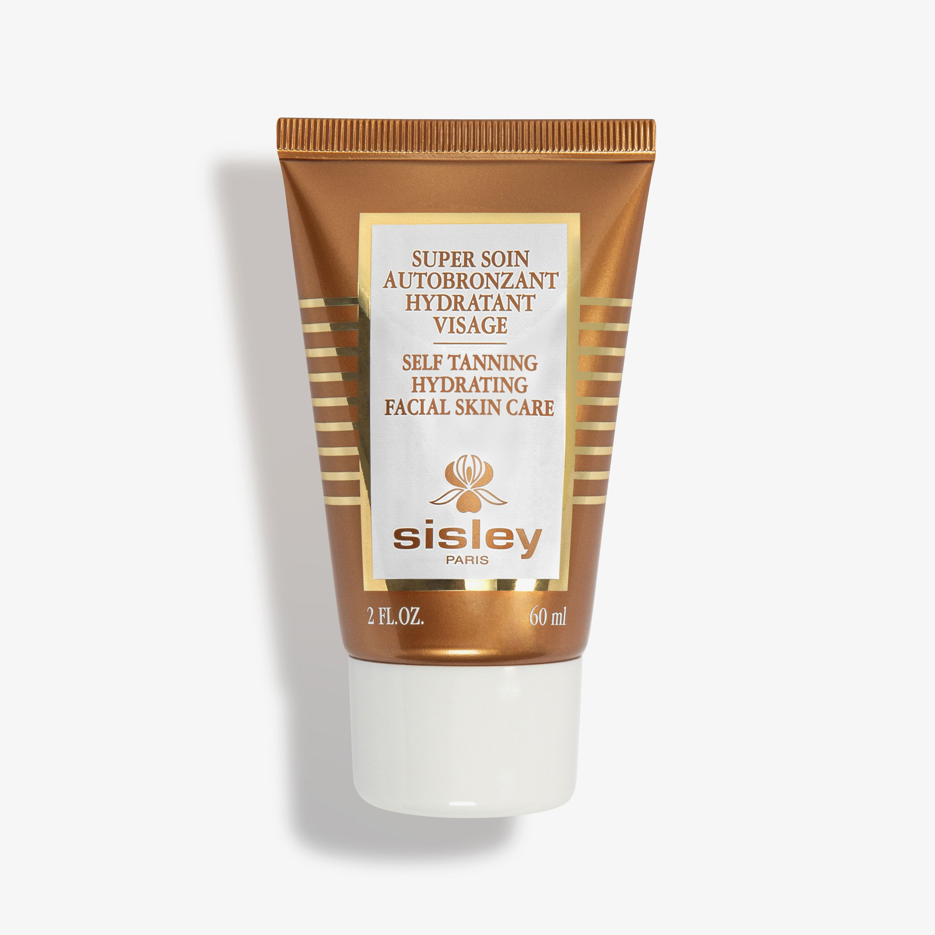 Soins de peau hydratants auto-bronzants pour le visage