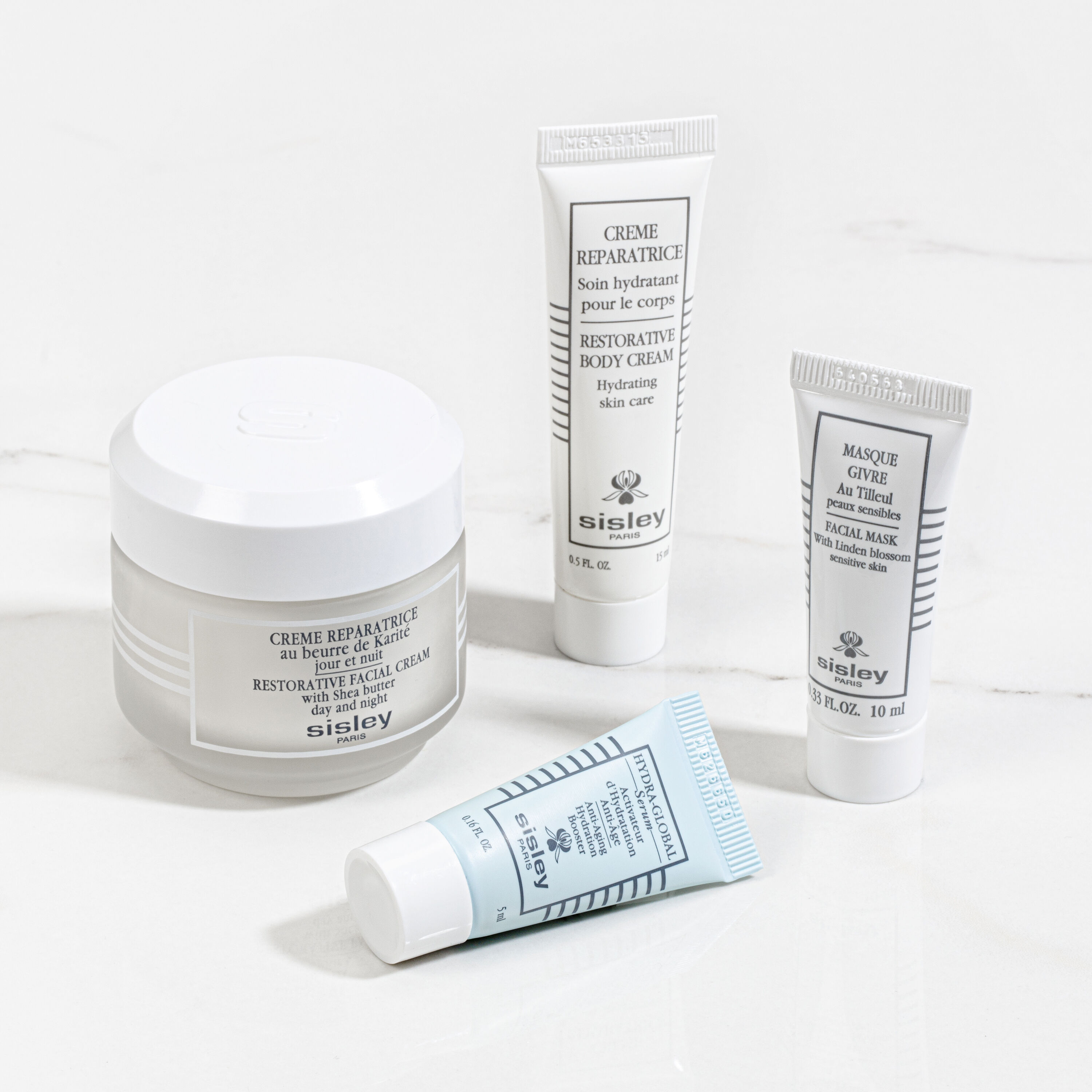 Collection de soins réparateurs