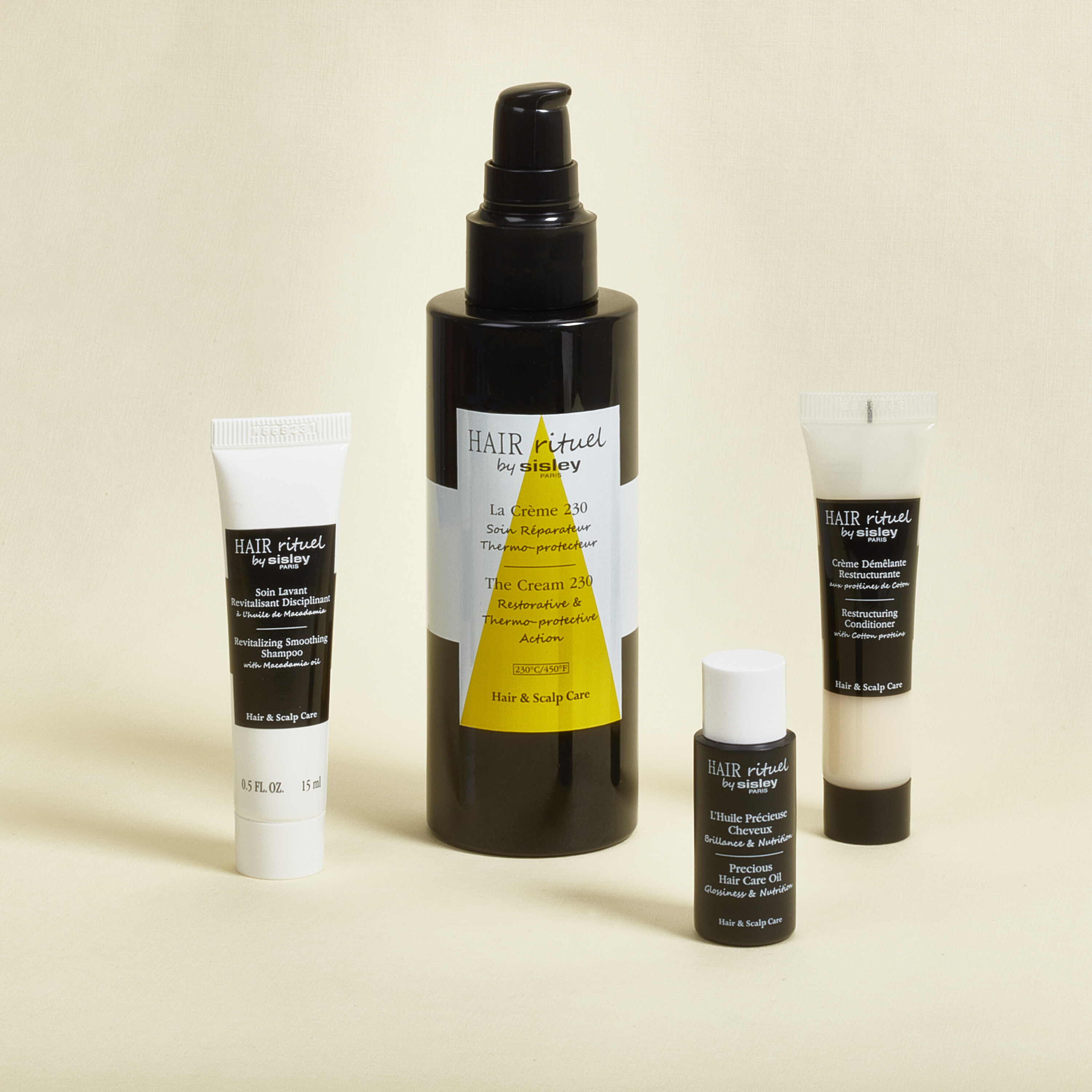 Collection de cheveux protectrice et nourrissante